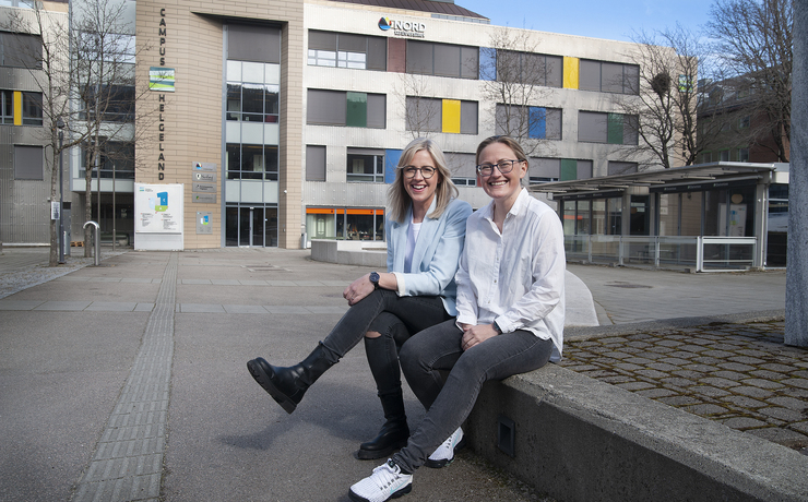 Marianne Steinmo (t.v.) og Siri Jakobsen.