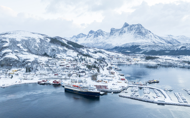 bilde av kystruten på Meløy