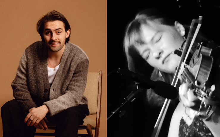 Sondre Halland og Ellinor Drevvatne