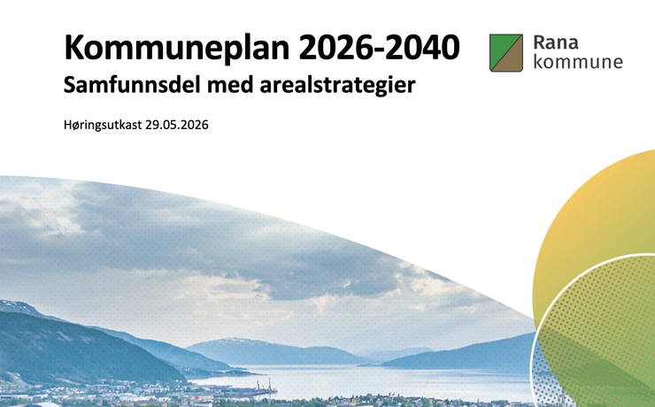 skjermbilde av høringsforslag til kommuneplanens samfunnsdel