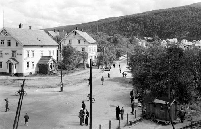 historisk bilde av Mo i Rana